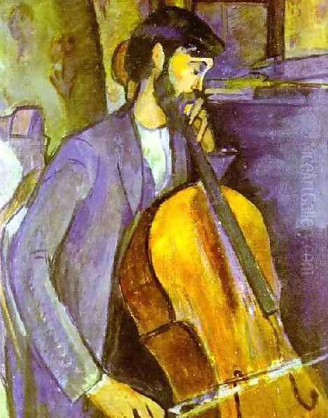Study For The Cellist - view 1