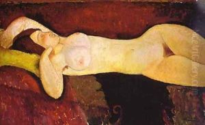 Reclining Nude Le Grande Nu by Amedeo Modigliani