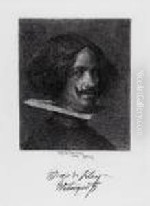 Retrato De Velazquez by Mariano Jose Maria Bernardo Fortuny y Carbo