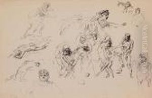 Estudios by Mariano Jose Maria Bernardo Fortuny y Carbo