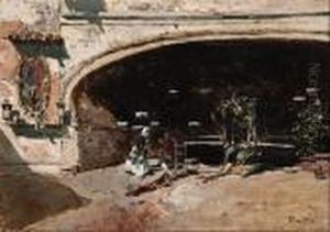 "venditore All Aperto" by Mariano Jose Maria Bernardo Fortuny y Carbo