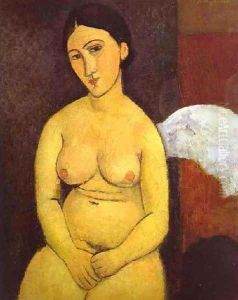 Seated Nude I by Amedeo Modigliani