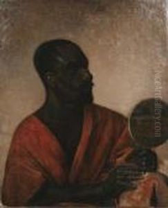 Portrait Of A Moor by Mariano Jose Maria Bernardo Fortuny y Carbo