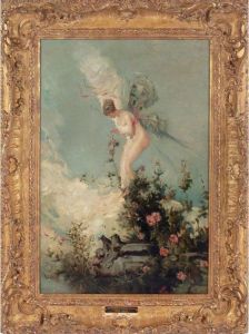 The Butterfly by Mariano Jose Maria Bernardo Fortuny y Carbo