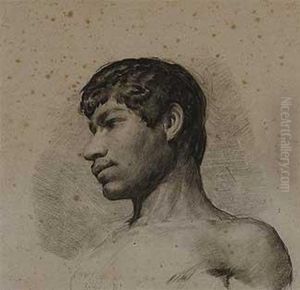Cabeza De Moro by Mariano Jose Maria Bernardo Fortuny y Carbo