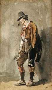 Un Campesino by Mariano Jose Maria Bernardo Fortuny y Carbo