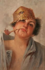 Scugnizzo Napoletano by Mariano Jose Maria Bernardo Fortuny y Carbo