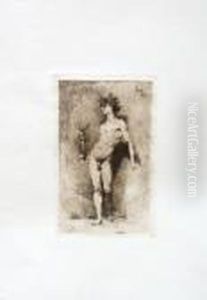 Desnudo by Mariano Jose Maria Bernardo Fortuny y Carbo