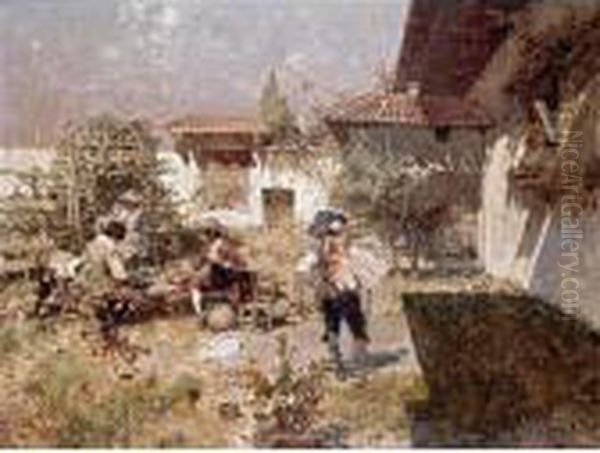 Jugadores De Naipes (the Card Players) - view 1