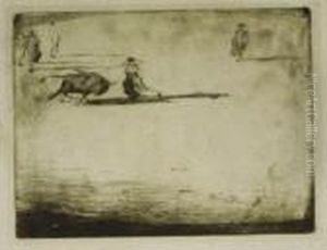 Corrida by Mariano Jose Maria Bernardo Fortuny y Carbo