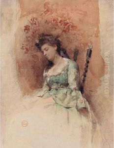 Portrait Of A Seated Lady