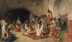 The Snake Charmer by Mariano Jose Maria Bernardo Fortuny y Carbo