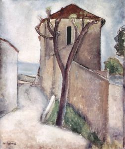 Landscape in the Midi by Amedeo Modigliani
