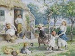 Ring A Ring A Roses by Myles Birket Foster