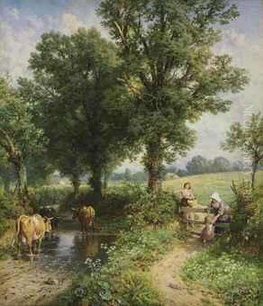 The Footpath By The Waterlane - view 1