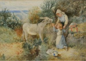Pet On The Common by Myles Birket Foster