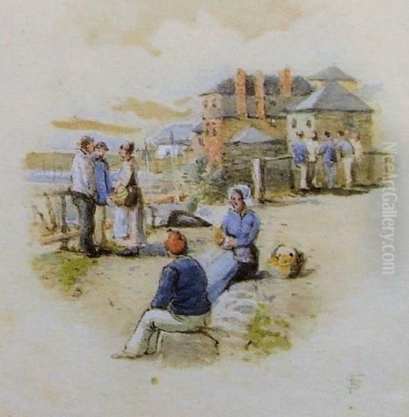 Above The Harbour, Newlyn, Cornwall - view 1
