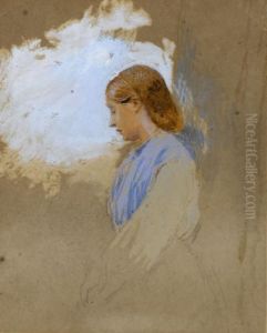 Meditation by Myles Birket Foster