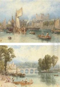 Richmond On Thames; And The Tower Of London by Myles Birket Foster
