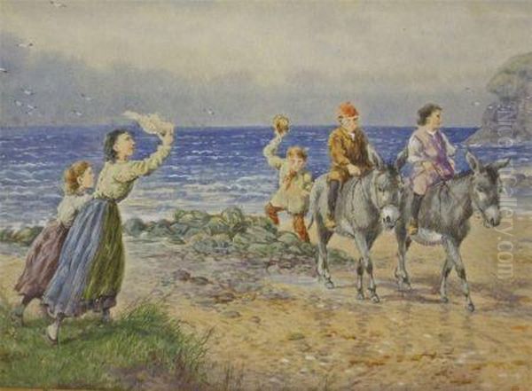 Donkey Rides On The Beach, Jersey - view 1