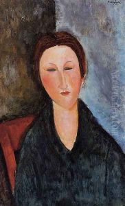 Bust of a Young Woman I by Amedeo Modigliani