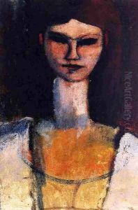 Bust of a Young Woman by Amedeo Modigliani