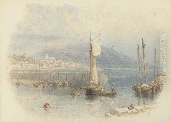 Lyme Regis From The Cobb - view 1