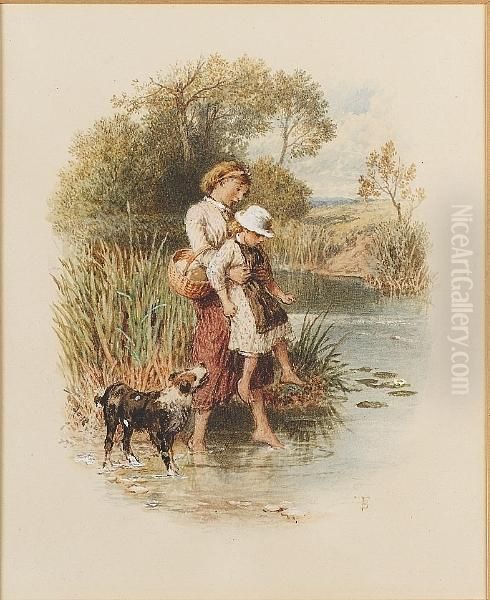 Fording The Stream - view 1