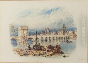 The Bridge Over The Mosel At Coblenz The Bridge Over The Mosel At Coblenz