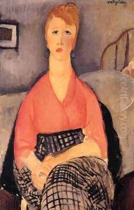 Pink Blouse by Amedeo Modigliani