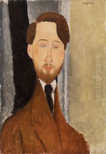 Leopold Zborowski by Amedeo Modigliani