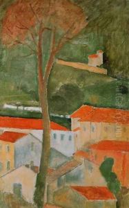 Landscape I by Amedeo Modigliani