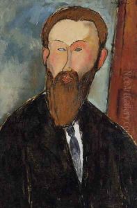 Portrait of the Photographer Dilewski by Amedeo Modigliani