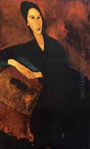 Portrait of Anna Zborowska by Amedeo Modigliani