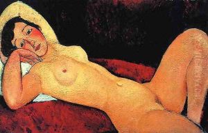 Reclining Nude I by Amedeo Modigliani