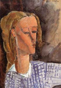 Portrait of Beatrice Hastings IV by Amedeo Modigliani