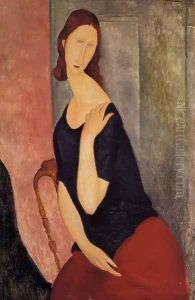 portrait de madame L by Amedeo Modigliani