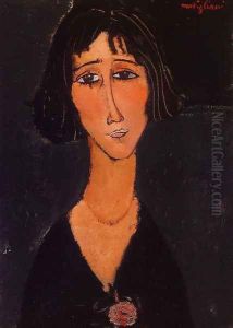 Young Girl Wearing a Rose