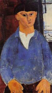 Portrait of Moise Kisling I by Amedeo Modigliani