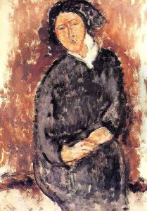 Seated Woman by Amedeo Modigliani