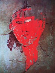 The red head by Amedeo Modigliani