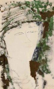Portrait of Beatrice Hastings V by Amedeo Modigliani