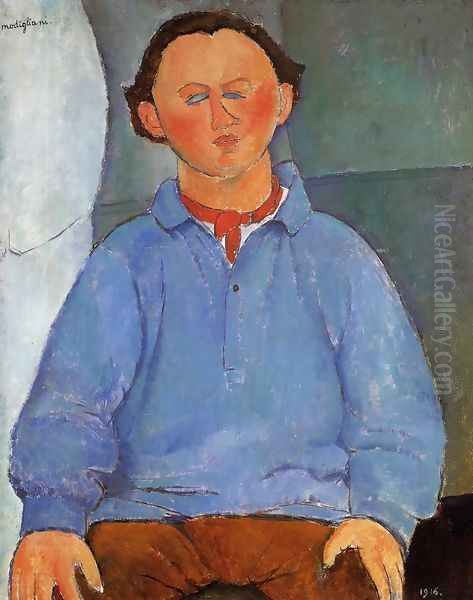 Portrait of Oscar Meistchaninoff - view 1