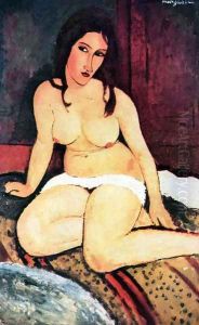 nude seated by Amedeo Modigliani
