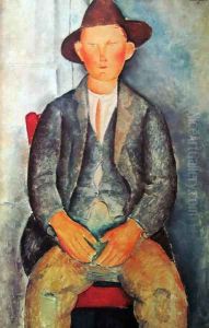 Young Farmer by Amedeo Modigliani