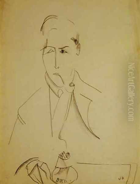 Modigliani with the pipe - view 1