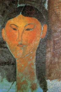 Portrait of Beatrice Hastings 3 by Amedeo Modigliani