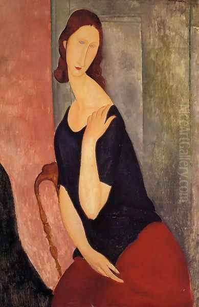 Portrait of Jeanne Hebuterne 1919 - view 1