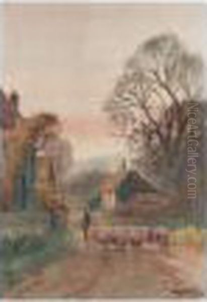 Driving Sheep; Driving Cattle - view 1