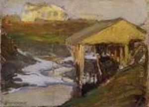 Paesaggio by Pietro Fragiacomo